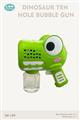 32 Holes Dinosaur Bubble Machine