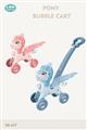 Electric Pony Bubble Cart With Light & Music