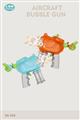 Automatic Porous Helicopter Bubble Gun With Light